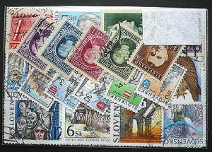 画像2: スロバキア 切手セット50 (2)