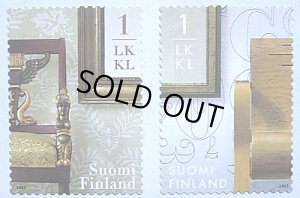 画像1: フィンランド切手2007年骨董品シリーズ　シネブリコフ2種 (1)