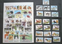 画像1: 世界の犬切手プレミアムコレクション　台紙13セット付き　プレゼントや販売に最適！