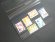 画像2: 【切手収納や切手プレゼントに最適】黒台紙 3段　フィルム付き　20パック (2)