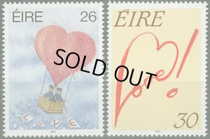 画像1: アイルランド切手　1990年バレンタインデー (1)