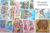 画像1: ルクセンブルク切手セット　100/200
