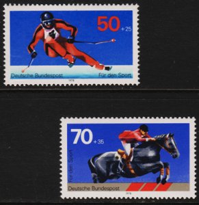 画像1: ドイツ切手　1978年スポーツ振興 (1)