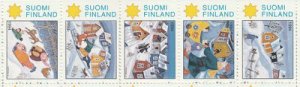 画像1: フィンランド切手　1994年　クリスマスシール　 (1)