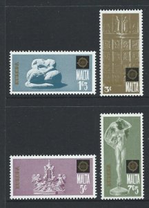画像1: マルタ切手  1974年　彫刻　4種 (1)