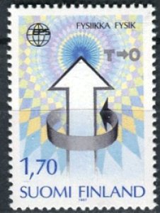 画像1: フィンランド切手　1987年　7回総会ヨーロッパ物理学会　1種 (1)