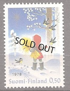 画像1: フィンランド切手　1978年　クリスマス　1種 (1)