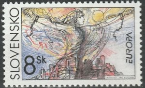 画像1: スロバキア切手　1995年　自由と平和　1種 (1)