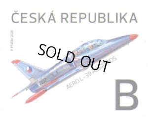 画像1: チェコ切手 2020年　エアロL-39　アルバトロス　戦闘機　1種 (1)