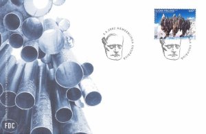 画像1: フィンランド 2002年 ハメーンリンナ都市 FDC 【切手と記念印スタンプが付いた記念封筒】 (1)