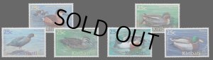 画像1: キリバス切手　2001年　鳥　ハシビロガモ　6種 (1)