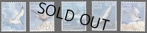 画像1: モルドバ切手　2002年　鳥　海洋生物　サメ　5種 (1)