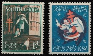 画像1: 南アフリカ　1950年　1954年　クリスマスシール　 (1)