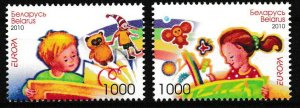 画像1: ベラルーシ切手 2010年　子供 児童書　絵本　2種 (1)