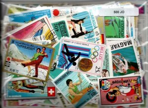 画像1: オリンピック 切手セット 500 (1)