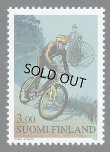 画像1: フィンランド切手  2011年　サイクリング連合100年　1種 (1)