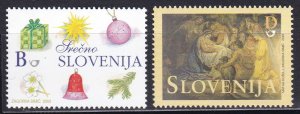 画像2: スロベニア切手 2003年　クリスマス 2種 (2)