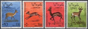 画像1: ソマリア切手　1967年　ゼメリングガゼル　4種 (1)