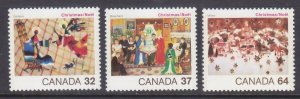 画像1: カナダ切手　1984年　クリスマス    3種 (1)