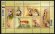 画像2: 南アフリカ切手　2005年　動物　小型哺乳類　リビアヤマネコ　6種 (2)