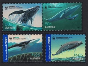 画像1: オーストラリア切手　2006年　クジラ　4種 (1)