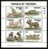 画像2: タンザニア切手　1993年　野生動物　チーター　親子　6種 (2)