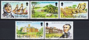 画像1: マン島切手　1980年　オセアニア州  5種 (1)