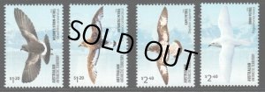 画像1: オーストラリア領南極地方切手　2024年　鳥　ナンキョクフルマカモメ 　4種 (1)