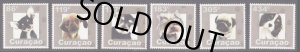 画像1: キュラソー島切手　2015年　犬　チワワ　パグ　6種 (1)