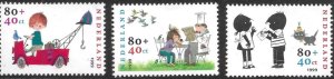 画像1: オランダ切手　児童福祉　1999年イップとヤネケ　 (1)