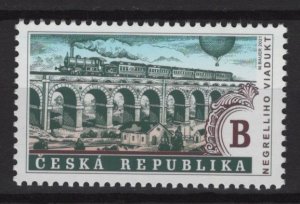 画像1: チェコ切手　2021年　鉄道　ネグレリ高架橋　1種 (1)