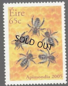 画像1: アイルランド切手　2005年　昆虫　セイヨウミツバチ　1種 (1)