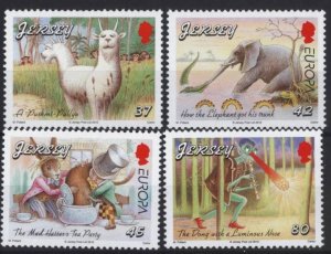 画像1: ジャージー島 切手 2010年　子ども　絵本　児童文学　4種 (1)