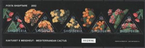 画像1: アルバニア共和国 2002年　サボテン　5種 (1)