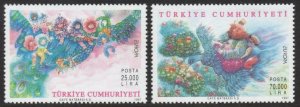画像1: トルコ切手　1997年　ヨーロッパ　C.E.P.T.　 賢者と伝説　2種 (1)