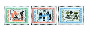画像1: ブルガリア切手 1969年　児童書週間　3種 (1)