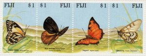 画像1: フィジー切手　1994年　蝶　香港切手展　4種 (1)