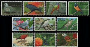 画像1: セントビンセント　グレナダディーン切手  1979年　鳥　西インド諸島の鳥　10種  (1)