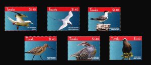 画像1: ツバル切手　2015年　南太平洋の鳥　 ナンヨウクイナ　6種 (1)