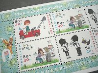 画像1: オランダ切手　児童福祉　1999年イップとヤネケ　【小型シート】