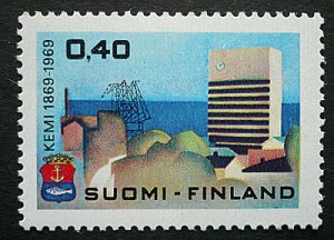 画像1: フィンランド 切手　1969年　フィンランドの都市　 ケミ　1種 (1)