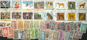 画像1: エチオピア切手セット50 (1)