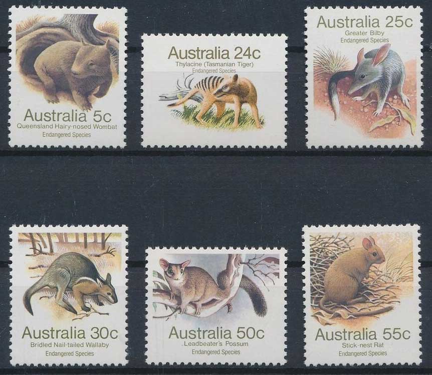 オーストラリア切手 - コレクション